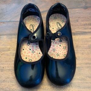 Capezio Black Tap Shoes size 9